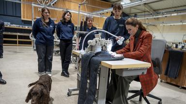 Prinzessin Kate besucht Webereien in Wales