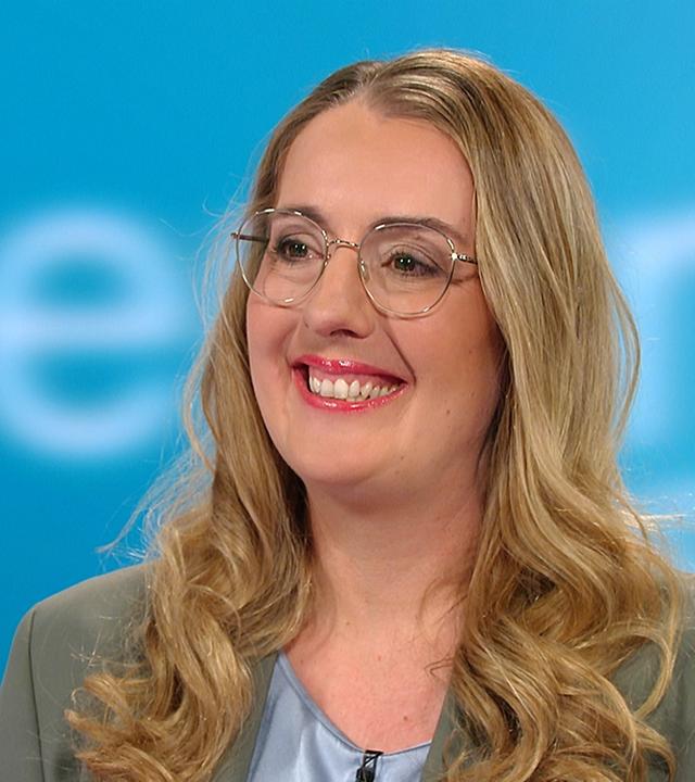 Grünen-Fraktionschefin Katharina Dröge im Berlin-direkt-Interview