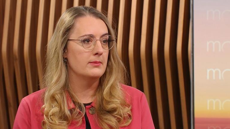 Grünenpolitikerin Katharina Dröge im ZDF-Morgenmagazin am 19.01.2026