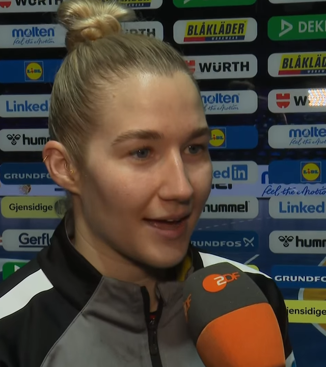 Katharina Filter, Torfrau des DHB-Teams im Interview