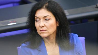 Berlin, 18. September 2025: Wirtschafts- und Energieministerin Katherina Reiche (CDU) während der 25. Bundestagssitzung in der Haushaltswoche.