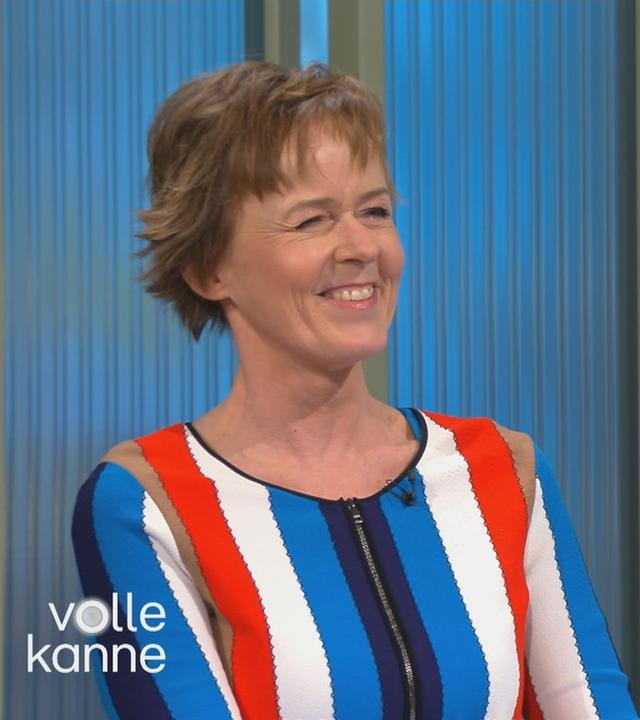 Diplom-Meteorologin Katja Horneffer bei Volle Kanne zum Frühlingsanfang.