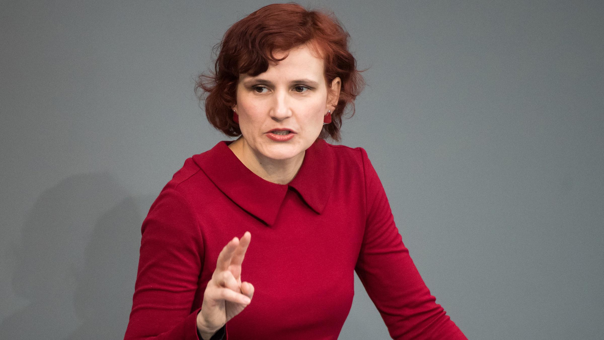 Archiv: Katja Kipping im Bundestag
