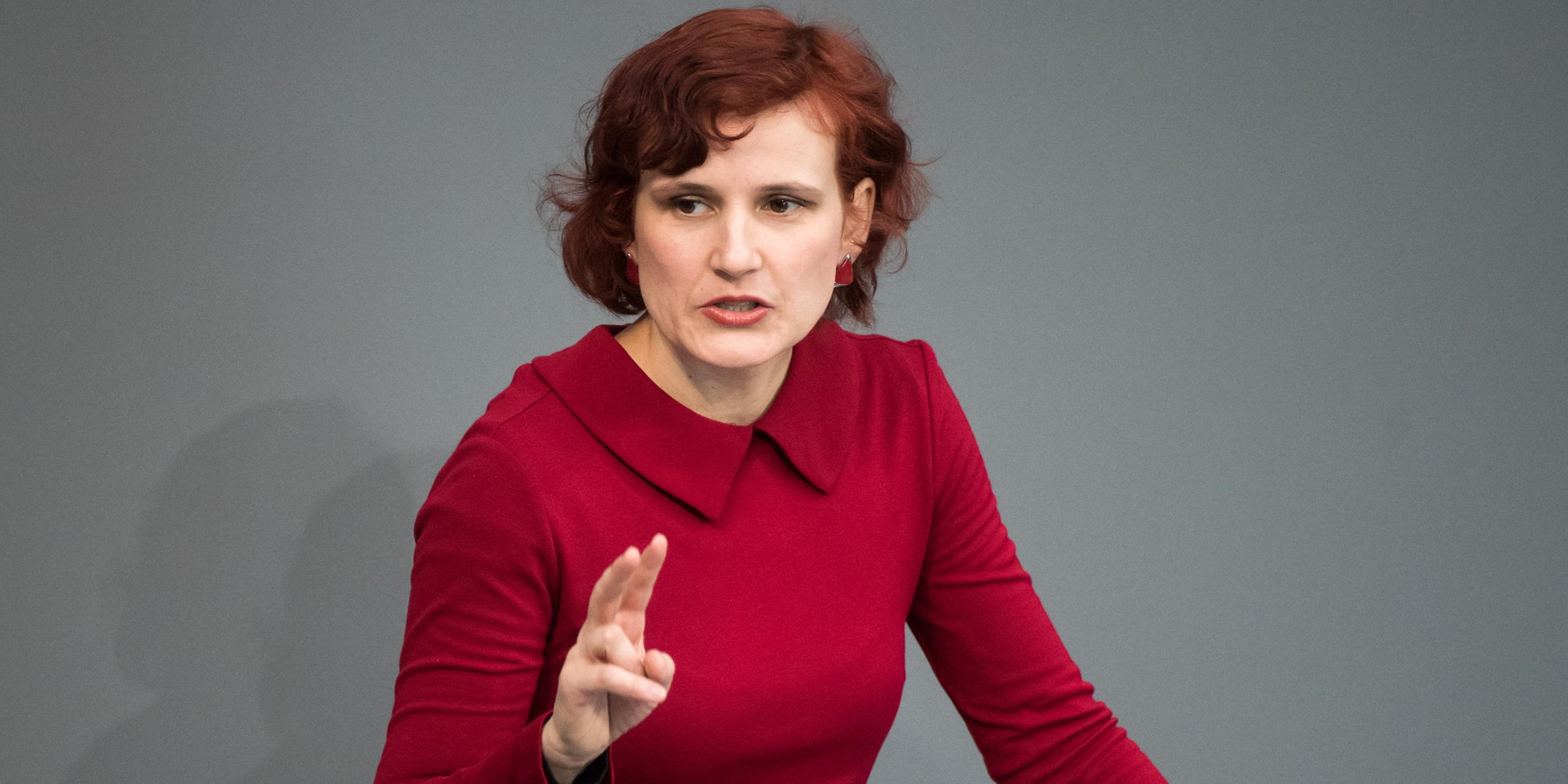 Archiv: Katja Kipping im Bundestag