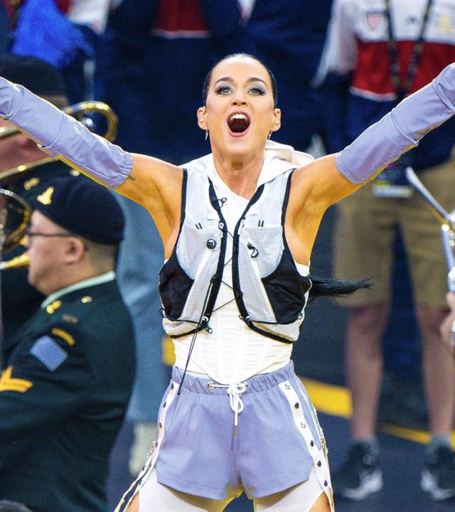 Sängerin Katy Perry bei einem Auftritt
