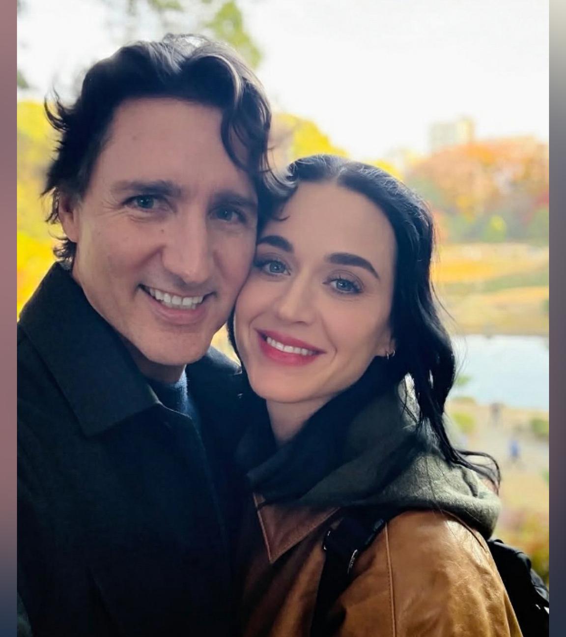 Katy Perry gemeinsam mit ihrem Partner Justin Trudeau in Tokio, Japan, am 07.12.25.