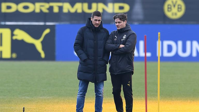 Sebastian Kehl und Edin Terzic (re.)