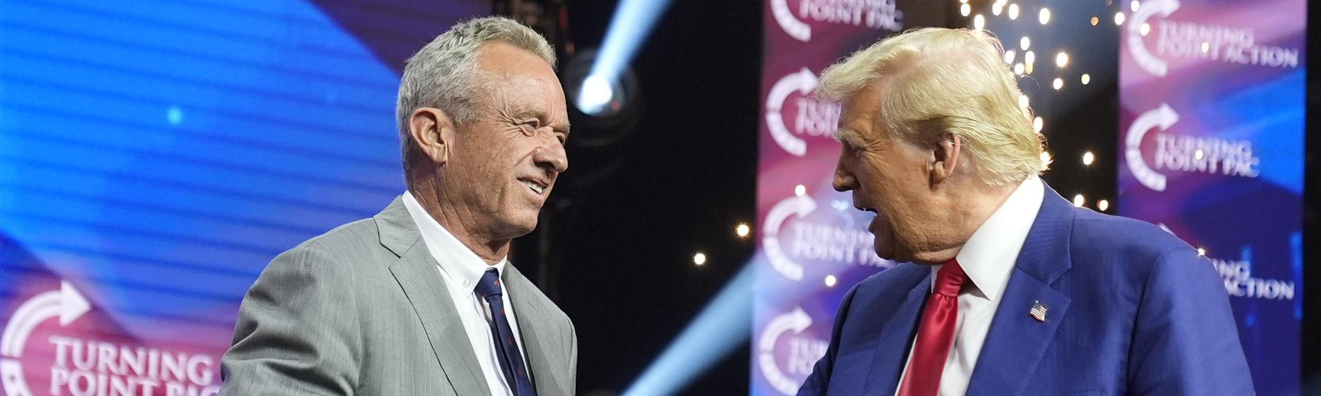 Robert F. Kennedy Jr. und Donald Trump