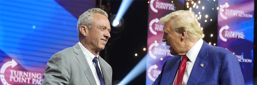 Robert F. Kennedy Jr. und Donald Trump
