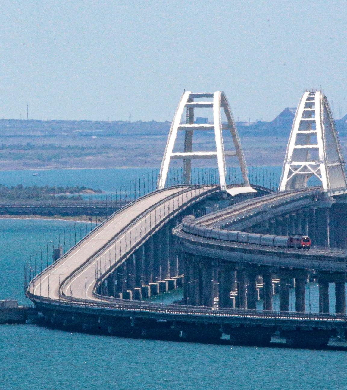 (Archivbild) Die Kertsch Brücke auch Krimbrücke genannt.