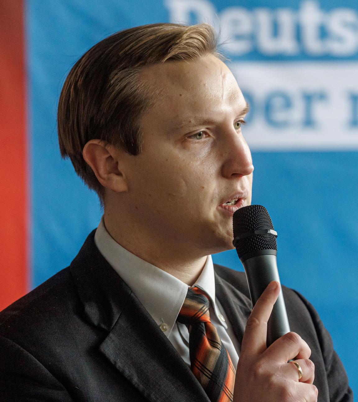 AfD-Politiker Kevin Dorow, Archivbild