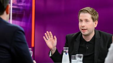 Kevin Kühnert zu Gast bei Maybrit Illner