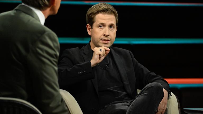 SPD-Generalsekretär Kevin Kühnert in der Sendung "Markus Lanz".