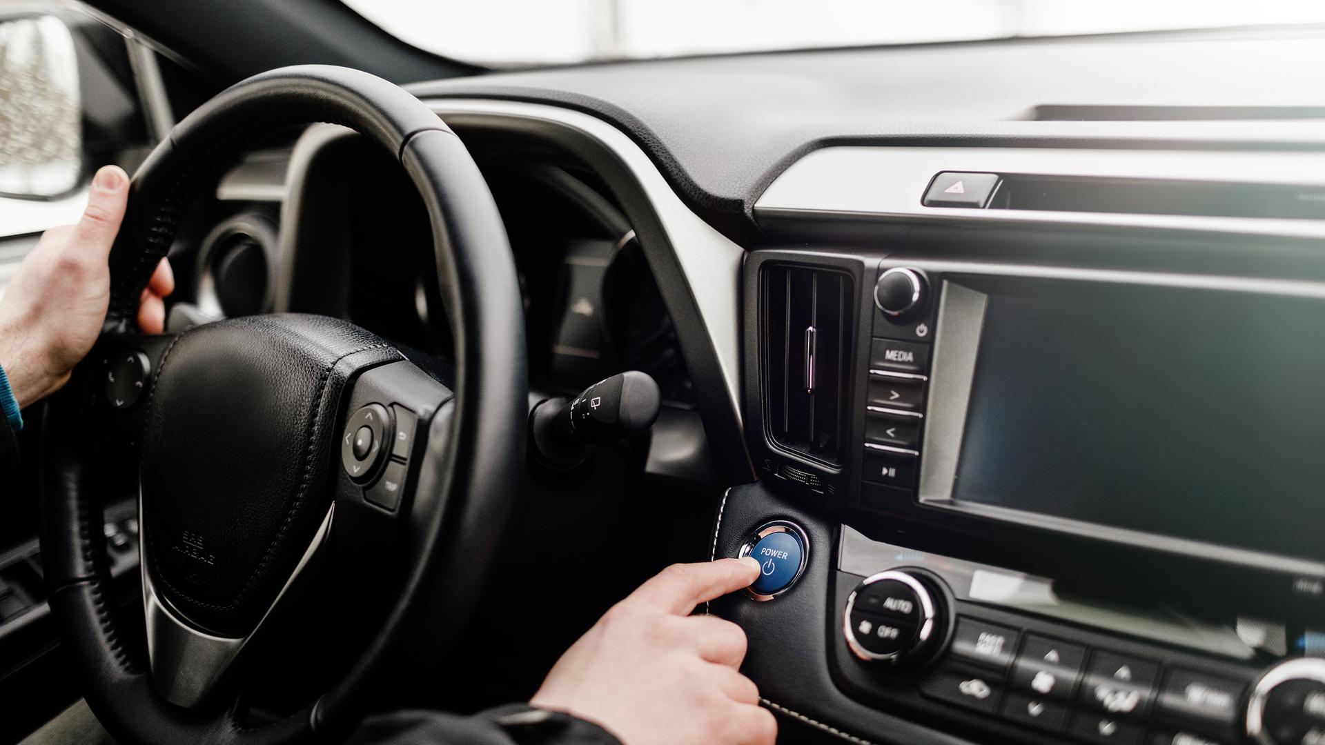 Fahrzeug mit Keyless-Go-System