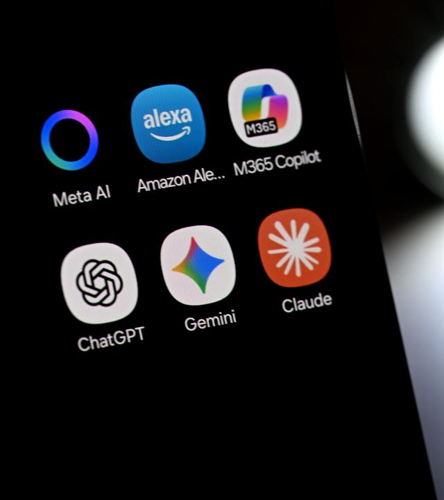 KI-Chatbots von Meta AI, Amazon Alexa, M365 Copilot, ChatGPT, Gemini und Claude