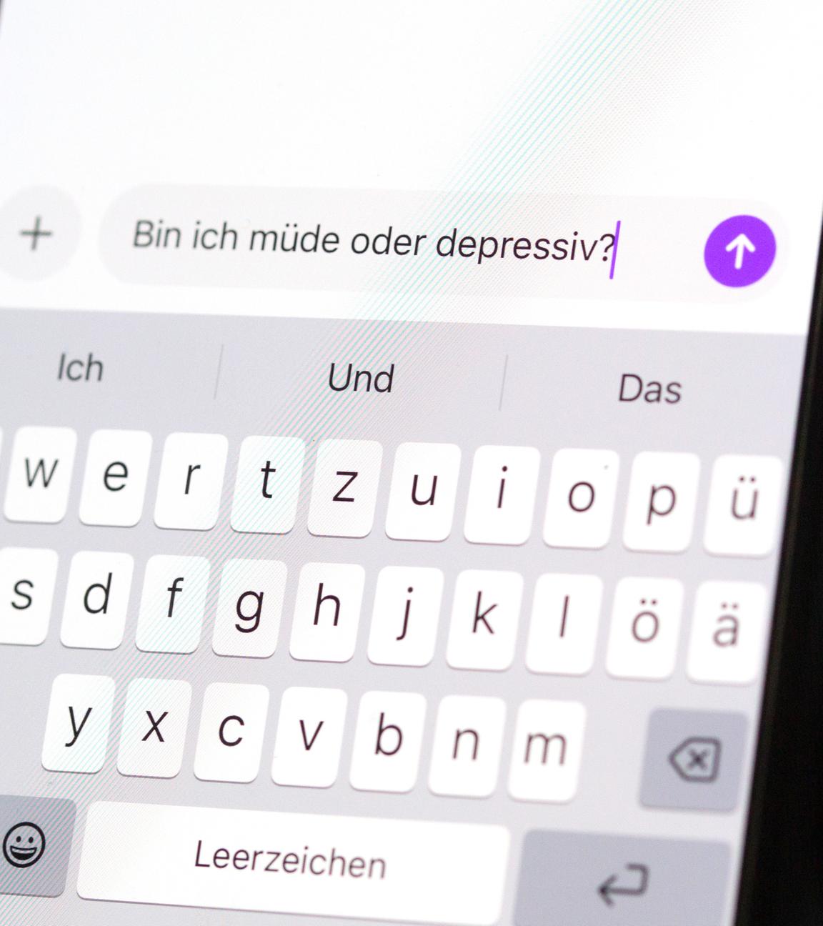 Immer mehr Menschen mit Depressionen nutzen KI als digitalen Gesprächspartner.