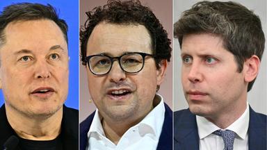 Elon Musk, Sam Altman, Dario Amodei