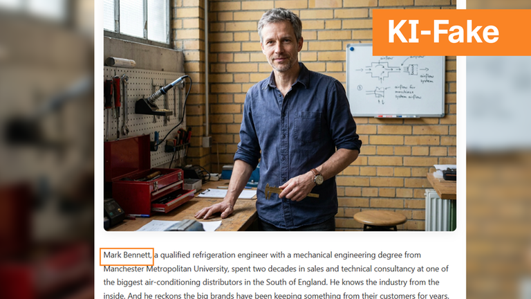 Ki-Fake, Klimaanlage, Mark Bennett