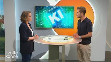 Florian Weiss im Gespräch mit Rechtsanwältin Christine Steffen im Gespräch über KI.