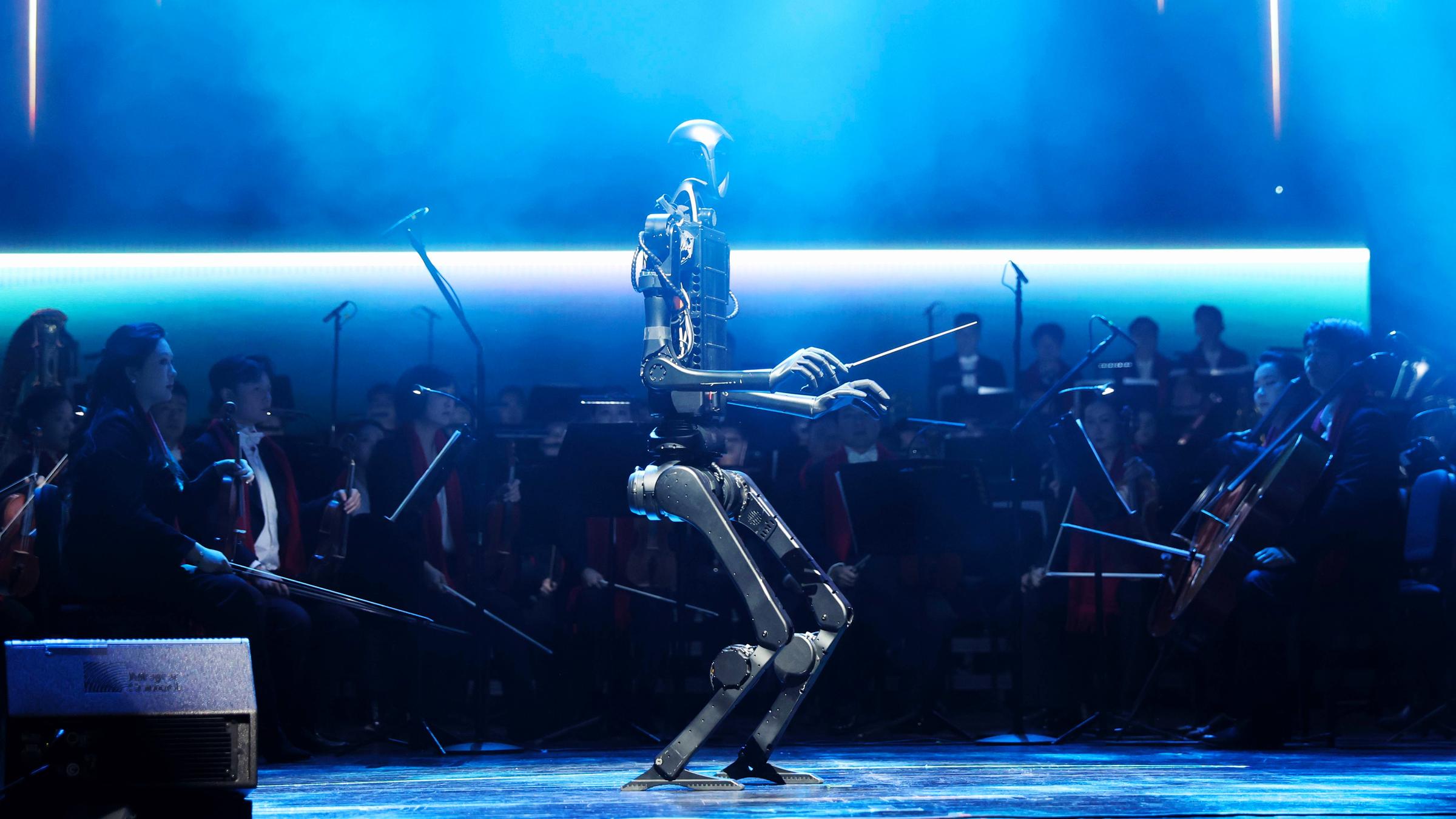 KI-Roboter arbeitet als Musikdirigent