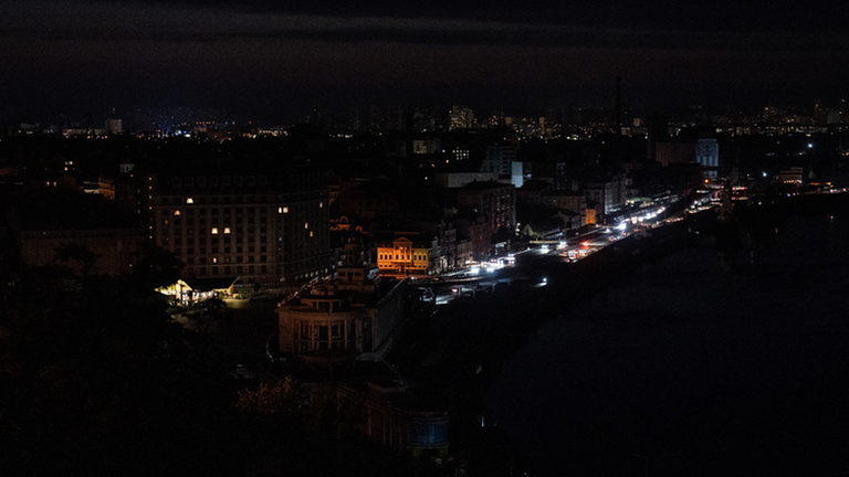 Kiew am Abend