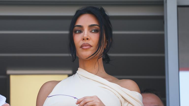 Kim Kardashian besucht das Formel-Eins-Rennen zum Großen Preis von Monaco. 