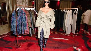 Kim Kardashian bei der Paris Fashion Week 2016