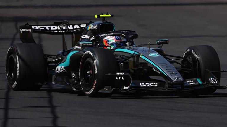 Der italienische Mercedes-Pilot Kimi Antonelli bestreitet am 13. September 2026 den Großen Preis von Spanien der Formel 1 auf der Rennstrecke von Madrid.