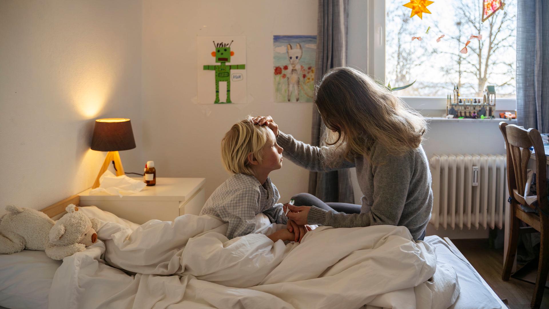 Typical: Krankes Kind