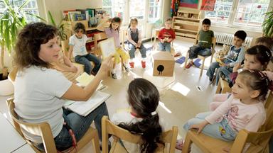 Kinder im Kindergarten