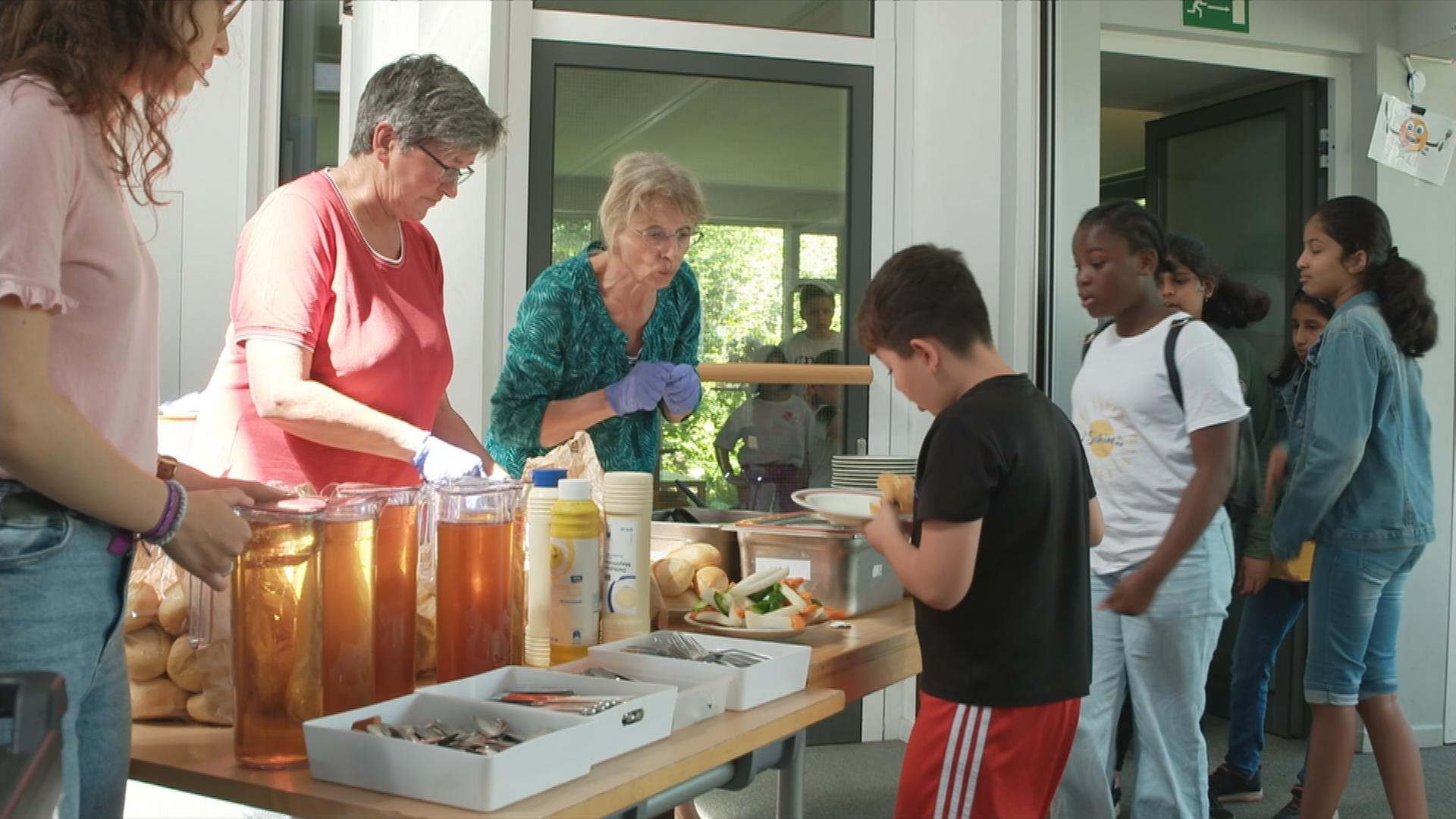 Kinder in der Hamburger Arche