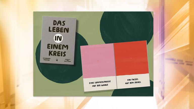 Man sieht die Illustration des Buchcovers und Seiten aus dem Kinderbuch.