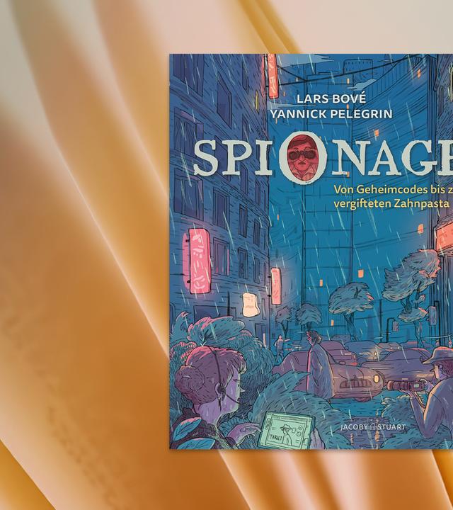 Auf dem Cover des Kinderbuches sieht man die Illustration einer Großstadtsszenerie nachts, im Regen.