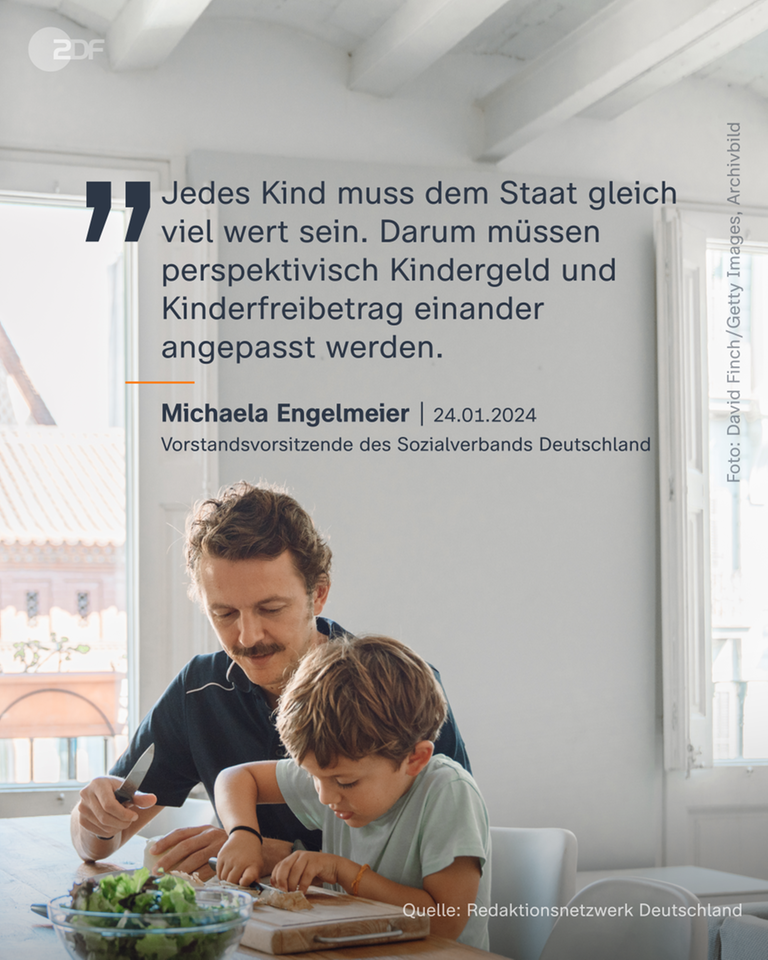 Ein Vater sitzt gemeinsam mit seinem Sohn am Tisch.