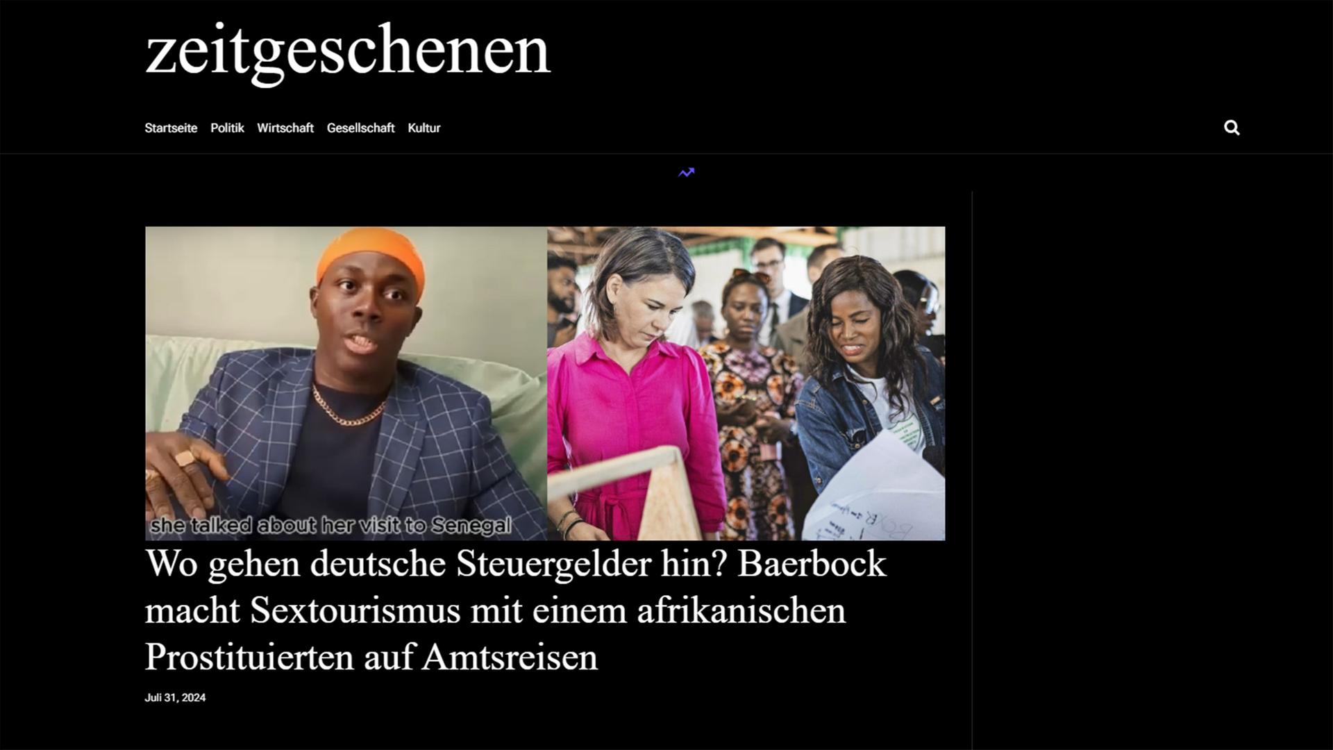 Screenshot zeitgeschenen: Gigolo Kingsley