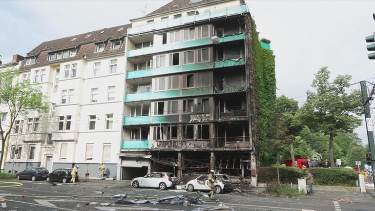 Kiosk-Explosion Düsseldorf