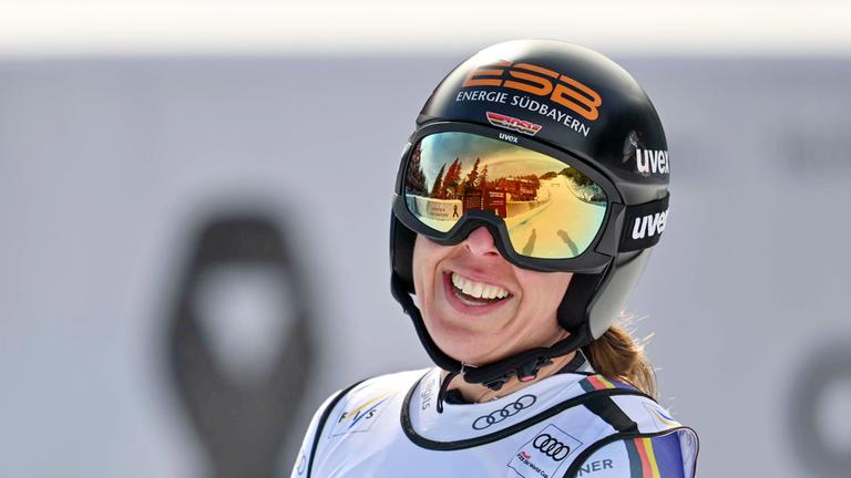 Kira Weidle-Winkelmann am 31.01.2026 bei dem FIS Weltcup in Crans-Montana, Schweiz.