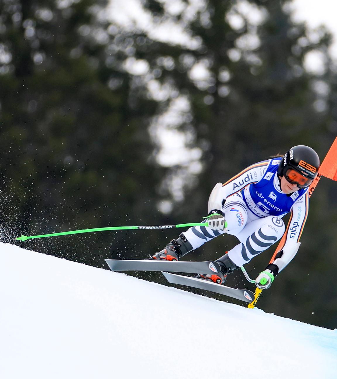 Kira Weidle-Winkelmann beim Super-G der Frauen am 22.03.2026 in Norwegen.