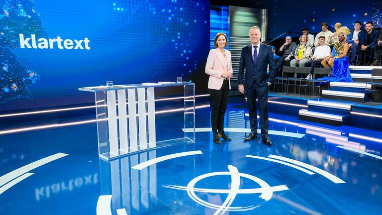 klartext 13.02.2025 - Bettina Schausten und Christian Sievers