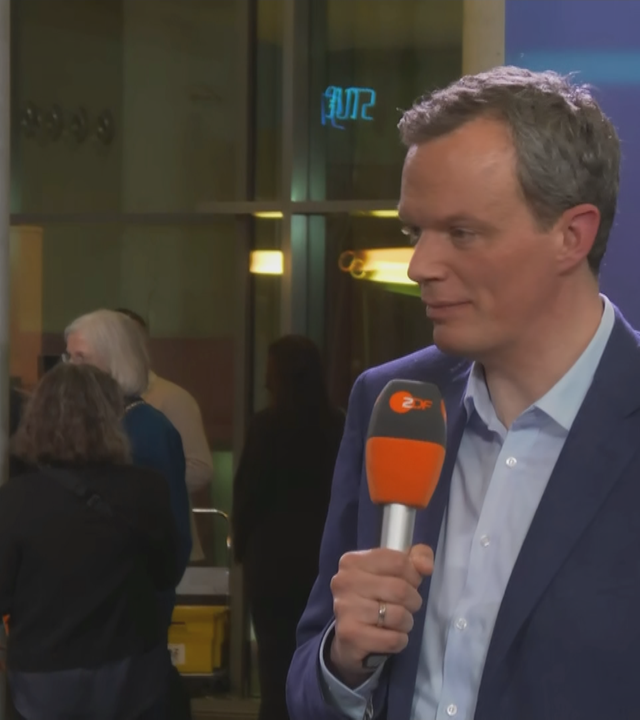 Florian Neuhann bei ZDFheute live. 