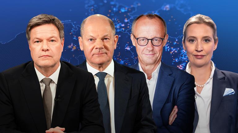 Vier Kanzlerkandidaten reden Klartext
