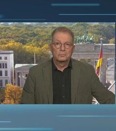 Klaus Brodbeck und Moderatorin Maja Weber