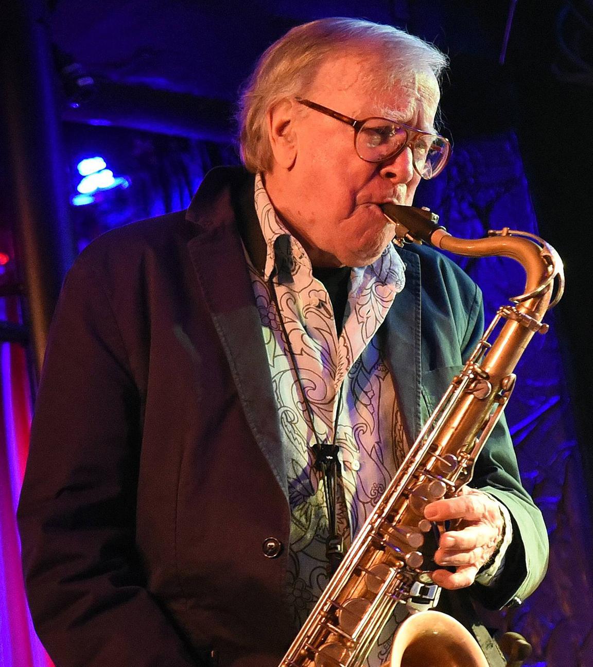Saxophonist und Jazzmusiker Klaus Doldinger am Saxophon. (Archiv)