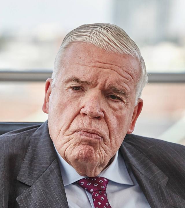 Logistik-Milliardär Klaus-Michael Kühne am 01.09.2017 in Hamburg.