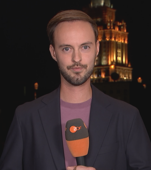 ZDF-Korrespondent Felix Klauser in Moskau
