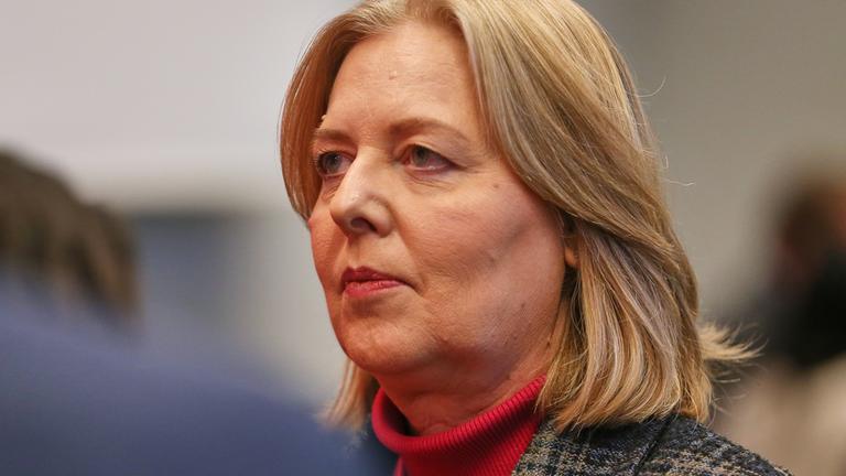 Jahresauftaktklausur der SPD-Bundestagsfraktion: Bundesministerin für Arbeit und Soziales Bärbel Bas.