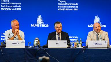 Gute Miene in Münster - und ein Signal an die Regierung