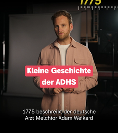 Dr. Leon Windscheid erklärt die Ursprünge der ADHS-Forschung bei Kindern.