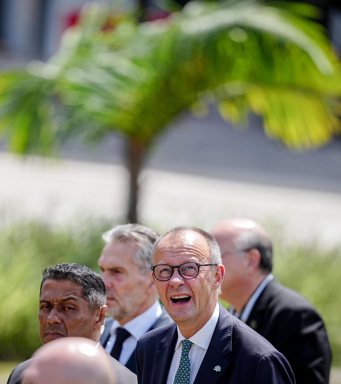 Bundeskanzler Friedrich Merz (CDU) nimmt an der Weltklimakonferenz COP30 teil. 