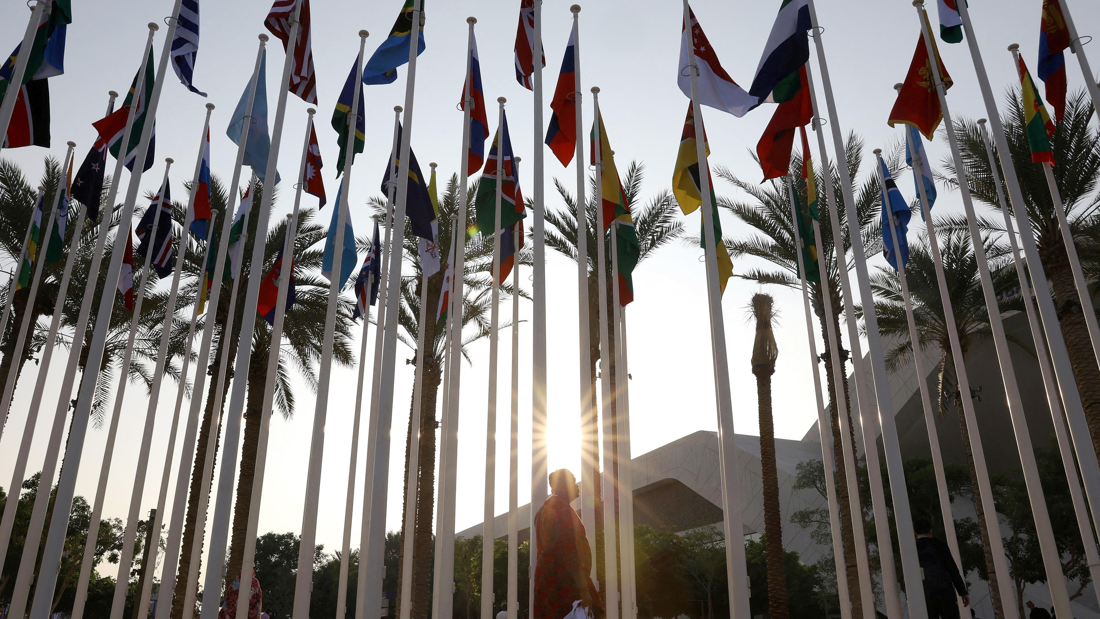 Klimakonferenz der Vereinten Nationen 2023 (COP28) in der Expo City in Dubai, aufgenommen am 04.12.2023